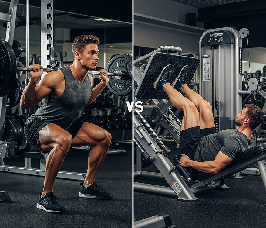 Free weight vs machine