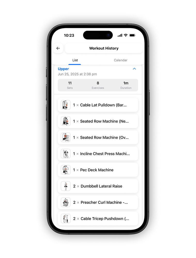Workout Planning