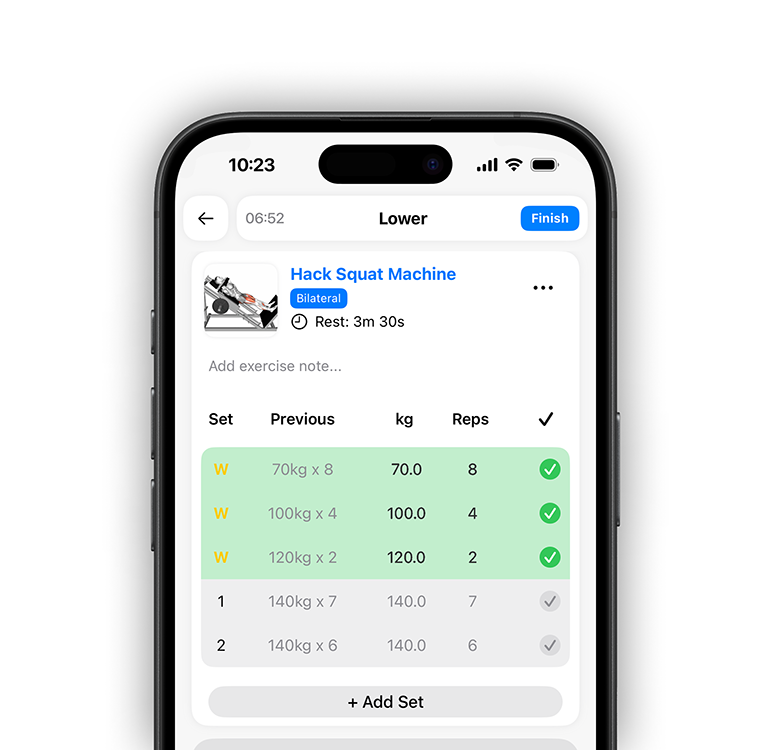Short Warm-Up Sets