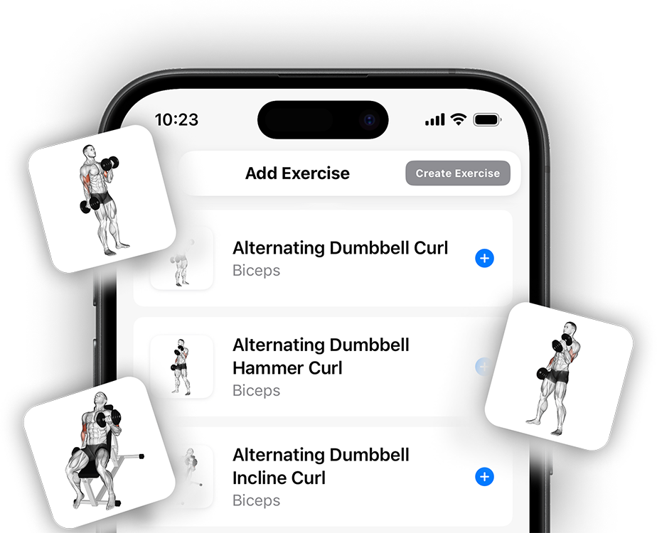 Exercise Library UI