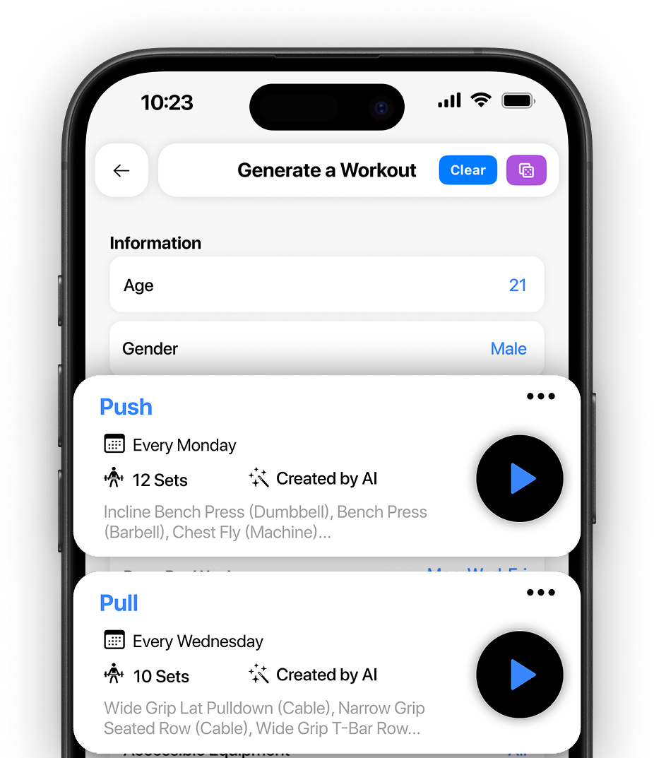 Exercise UI